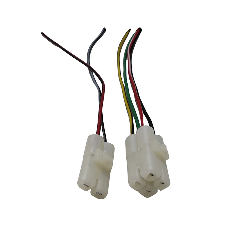 1 Set CDI Electric Plug Head For GY6 50-250CC Scooter ATV Cable Wire Harness Moped Parts Motorcycle Ignition Coil