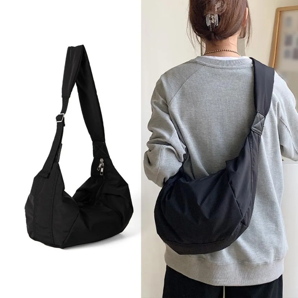 New Large Capacity Down Crossbody Bags Casual Versatile Shoulder Bag Simple Lightweight Travel Messenger Purse for Women Men