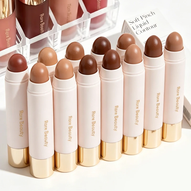Rare Beauty Always Sunny Happy Sol Silky Three-dimensional Bronze Contour Stick Natural Matte Suitable for Nose Shadow Makeup