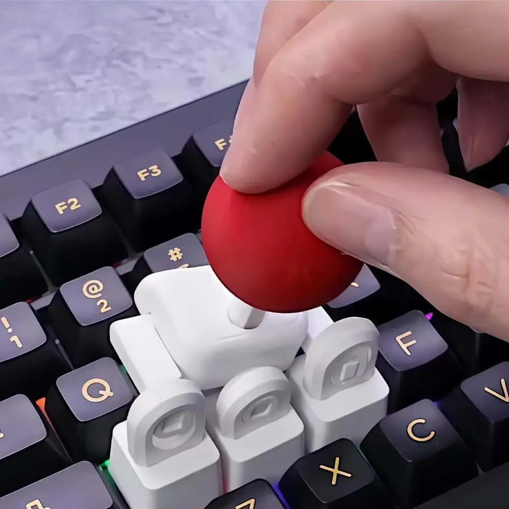 3D Printed Mechanical Keyboard External Game Joystick With WASD Movement, For Fighting Games, Compatible With Cross-axis Buttons thumbnail 5