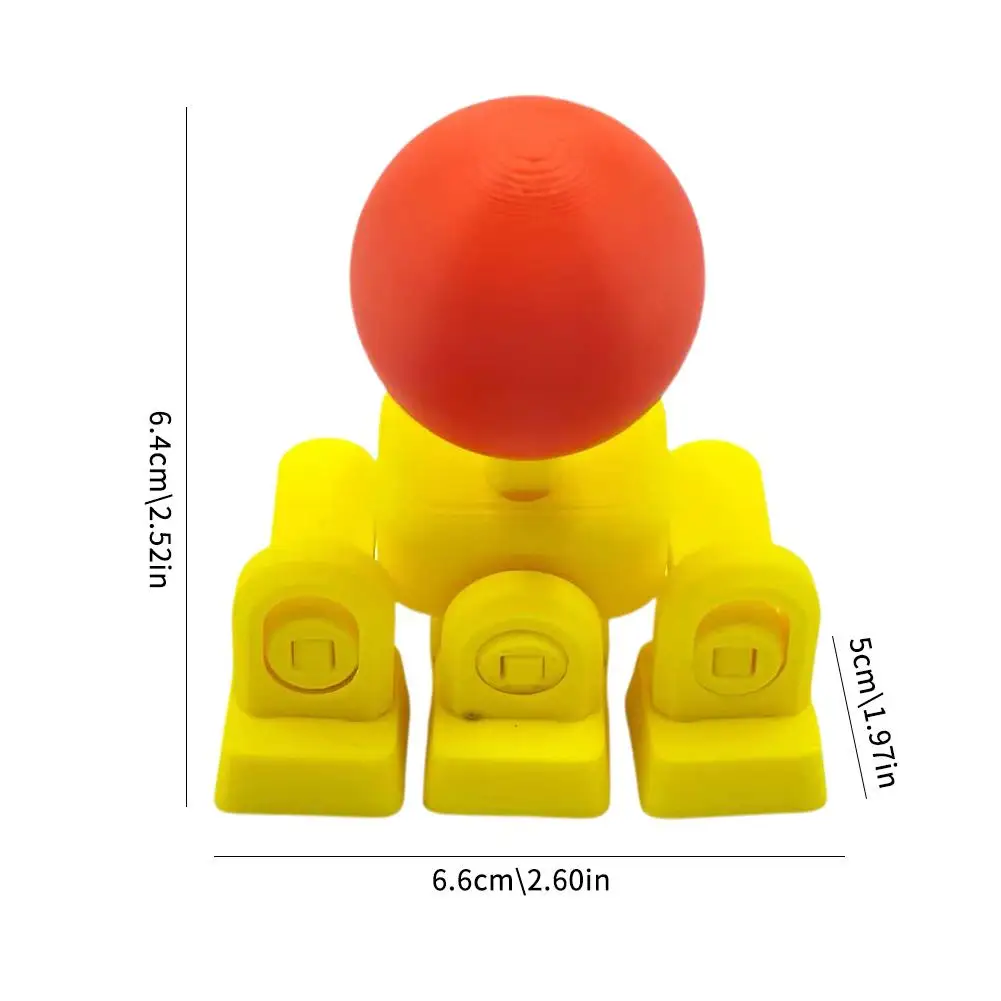 3D Printed Mechanical Keyboard External Game Joystick With WASD Movement, For Fighting Games, Compatible With Cross-axis Buttons thumbnail 6