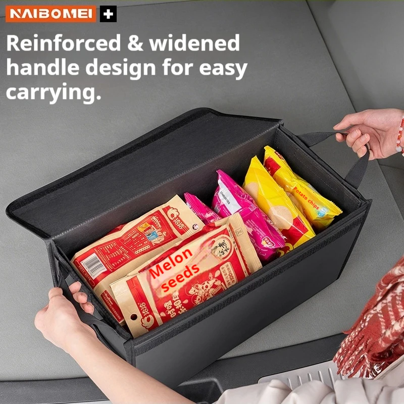 For GEELY Coolray X7 EX5 emgrand monjaro 2026, Car Trunk Foldable Storage Box Large-Capacity Stowing Tidying Bag Car Accessories thumbnail 5
