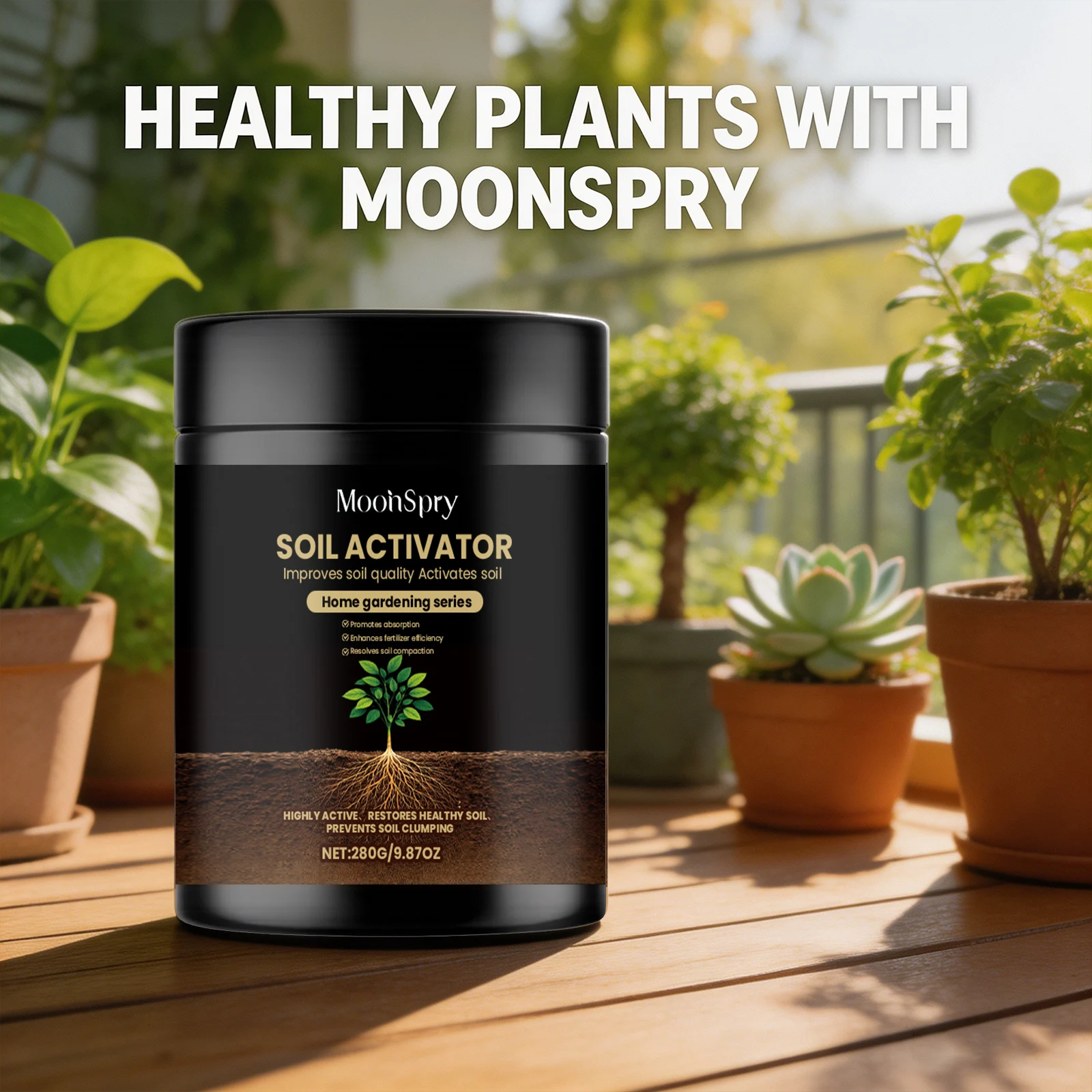 Soil Activator Improve Soil Quality Promote Absorption Enhance Fertilizer Effect Resolve Soil Compaction Nutrients Supplement thumbnail 3