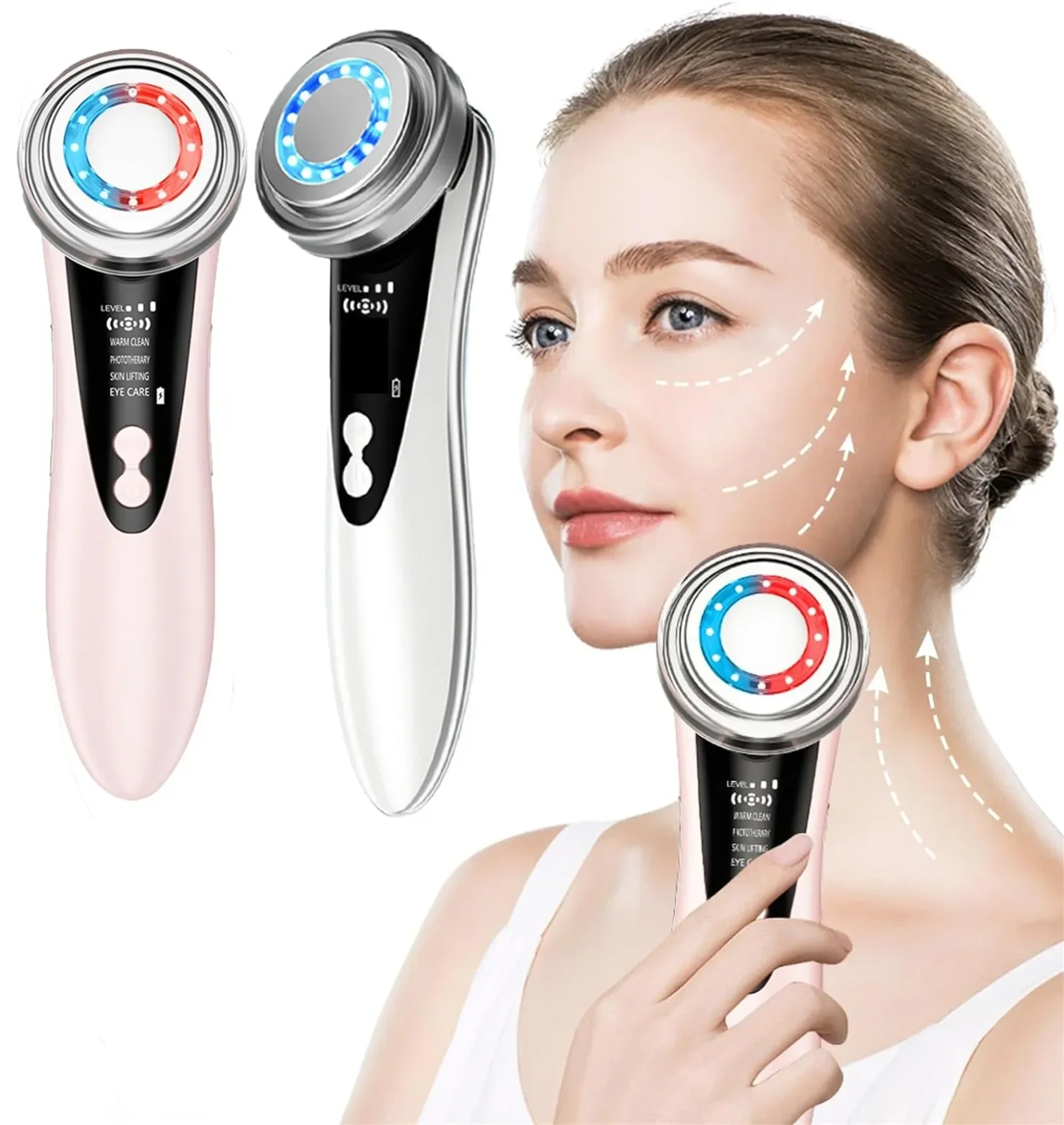 2026 New Face Massager Ultra-Light Wireless Beauty Photon Skin Rejuvenation Instrument Compatible With Men thumbnail 4