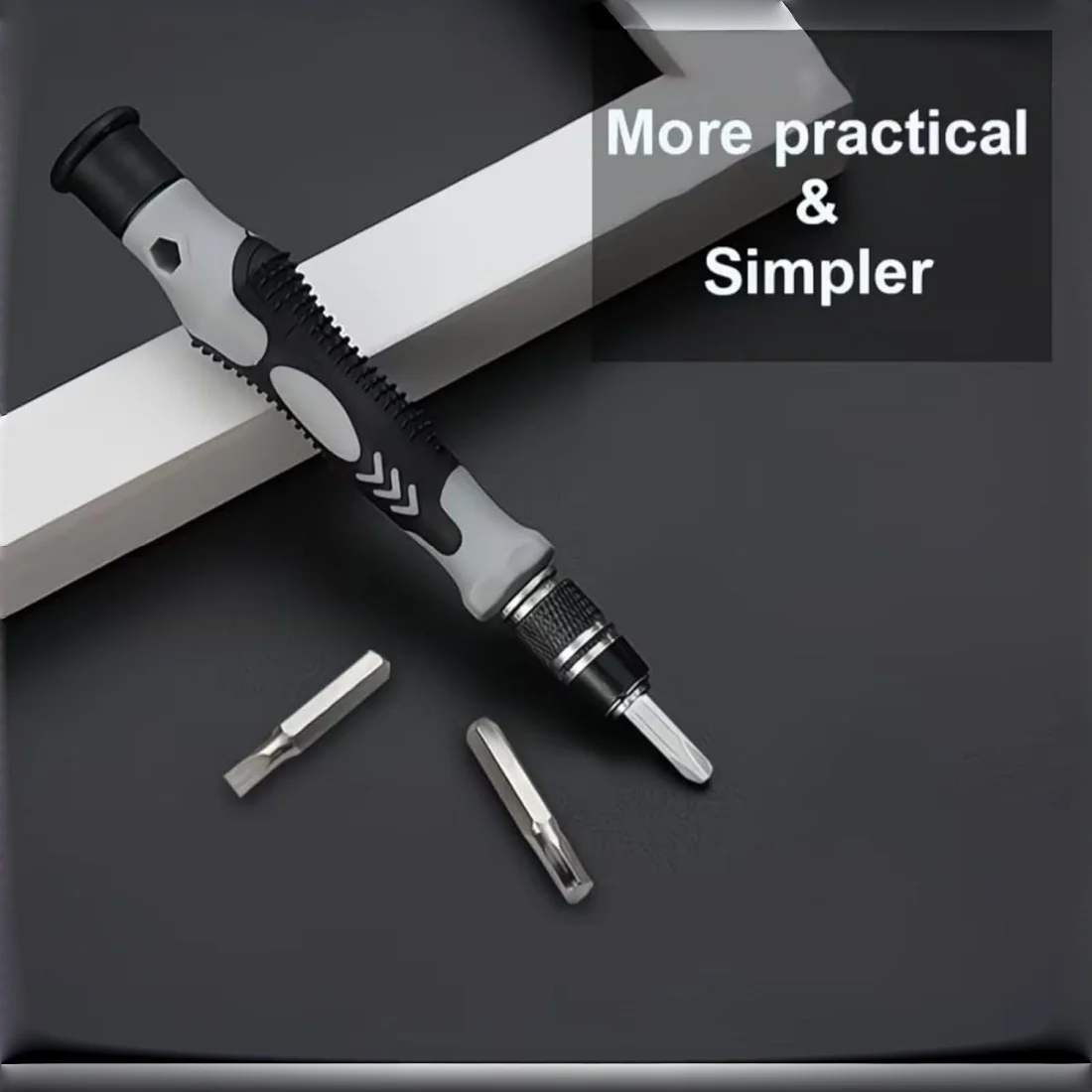 115in1 Precision Screwdriver Set, CRV Steel Bits w/ Torx Triwing, Mini Repair Tool Kit for Electronics ORANGE thumbnail 4