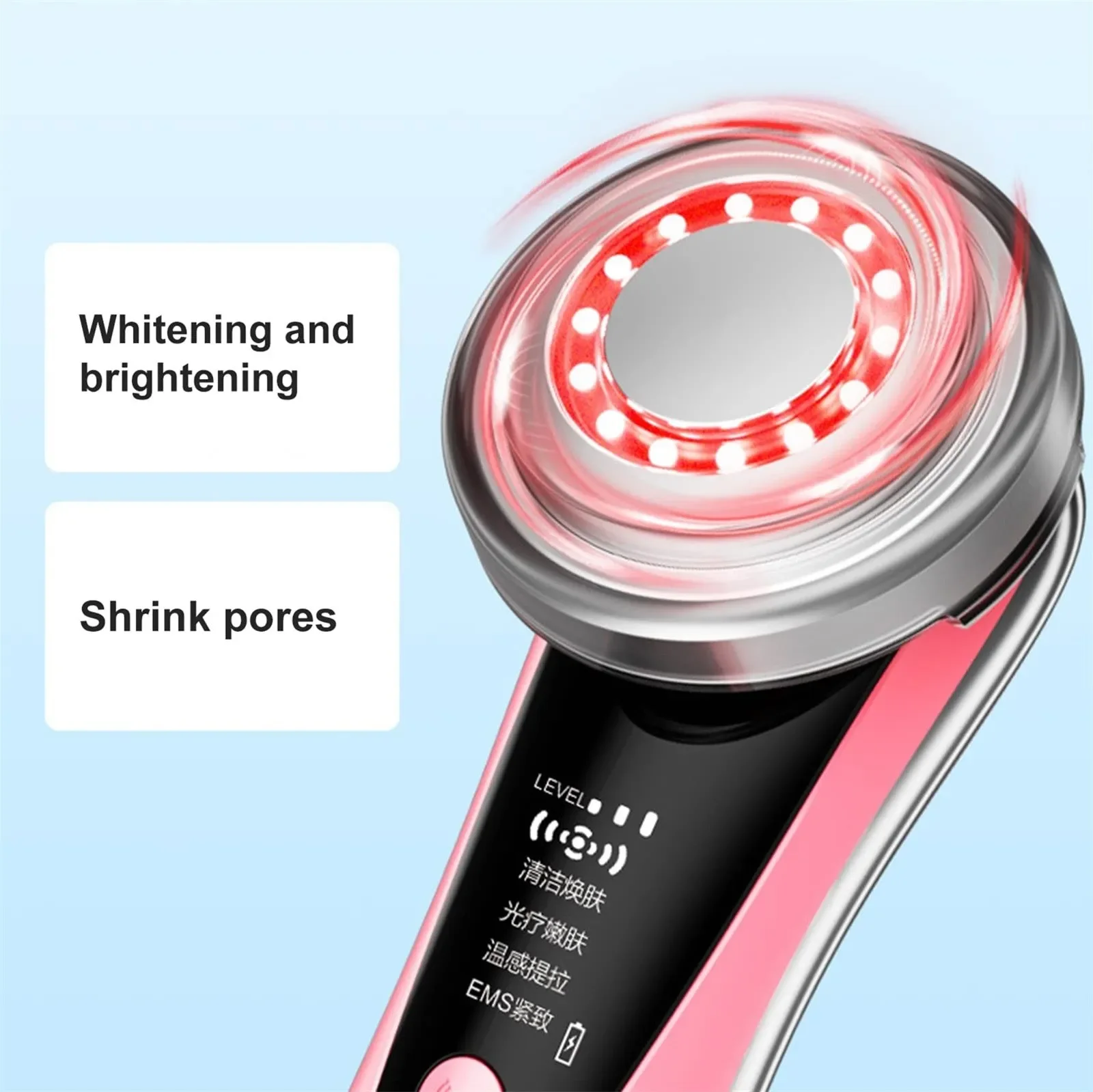 2026 New Face Massager Ultra-Light Wireless Beauty Photon Skin Rejuvenation Instrument Compatible With Men thumbnail 3