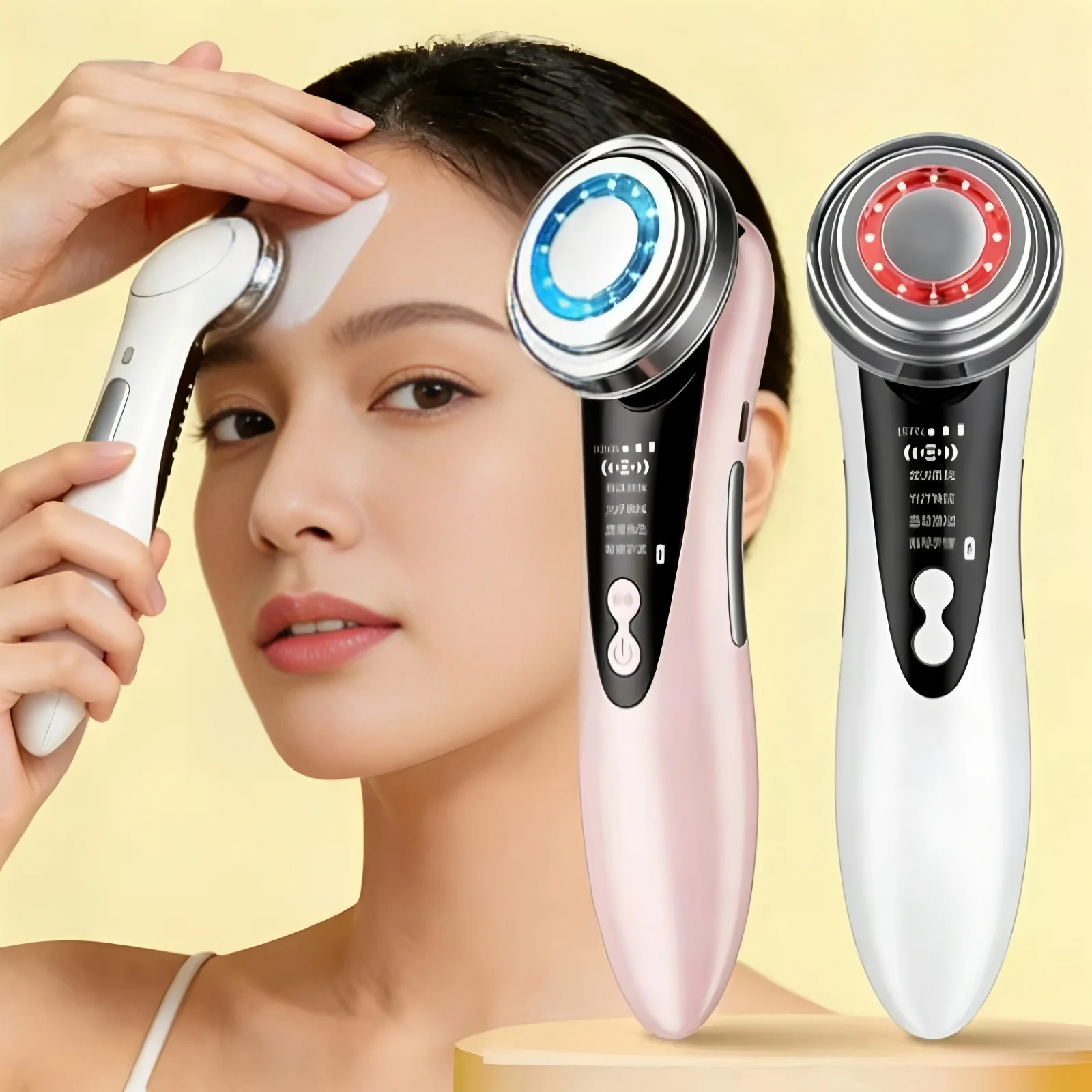 2026 New Face Massager Ultra-Light Wireless Beauty Photon Skin Rejuvenation Instrument Compatible With Men thumbnail 4