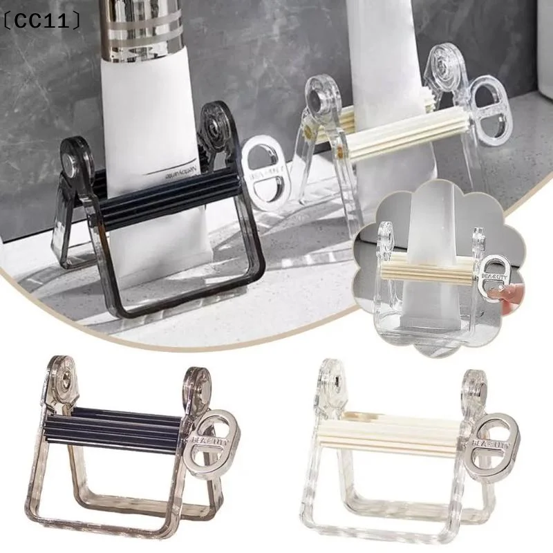 Toothpaste Squeezer Tool Manual Plastic Tube Dispenser For Easy Squeezing Bathroom Essential For Toothpaste And Creams 〔CC11〕