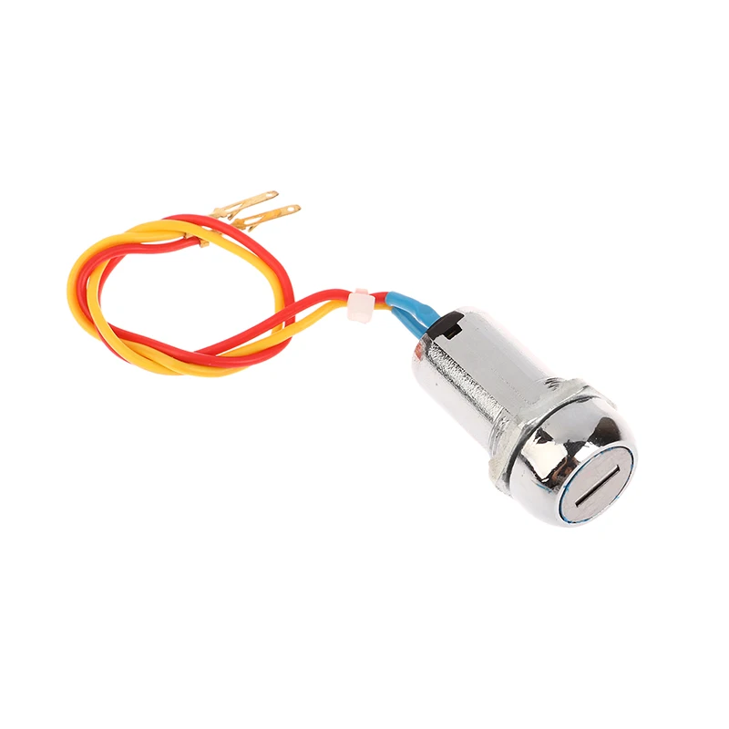 New Arrival 1 Set 2 Wire Key Ignition Bike Motorcycle Switch Lock Scooter Go Kart Switches For Motorcycle Electrical System thumbnail 5