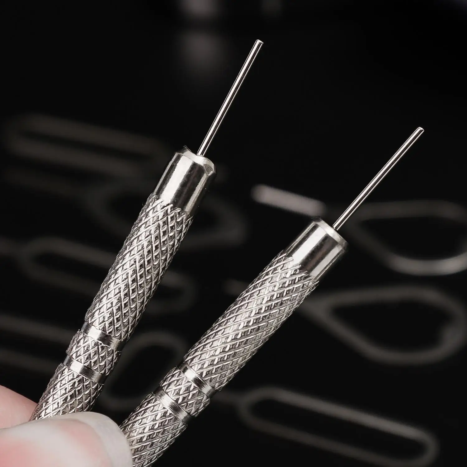 16Pcs/set Sim Card Eject Pin Needle Universal Mobile Phone Steel Ejector Pin SIM Card Tray Opener Keyring for iPhone Samsung thumbnail 4