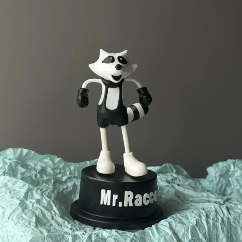 New Resident Evil Figure Mr Raccoon Action Figures With Base Game Horror Collcetion Model Ornament Game Periphery Holiday Gift thumbnail 2