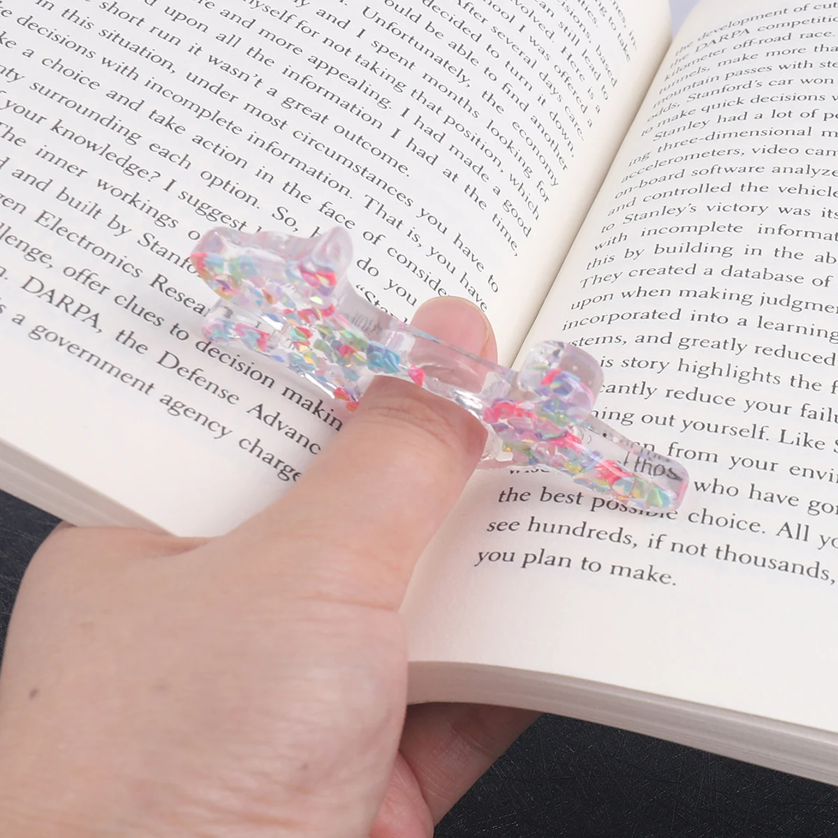 Cute Puppy shape Thumb book support for students use Small Gift for Book Lovers, Office and school Supplies thumbnail 4