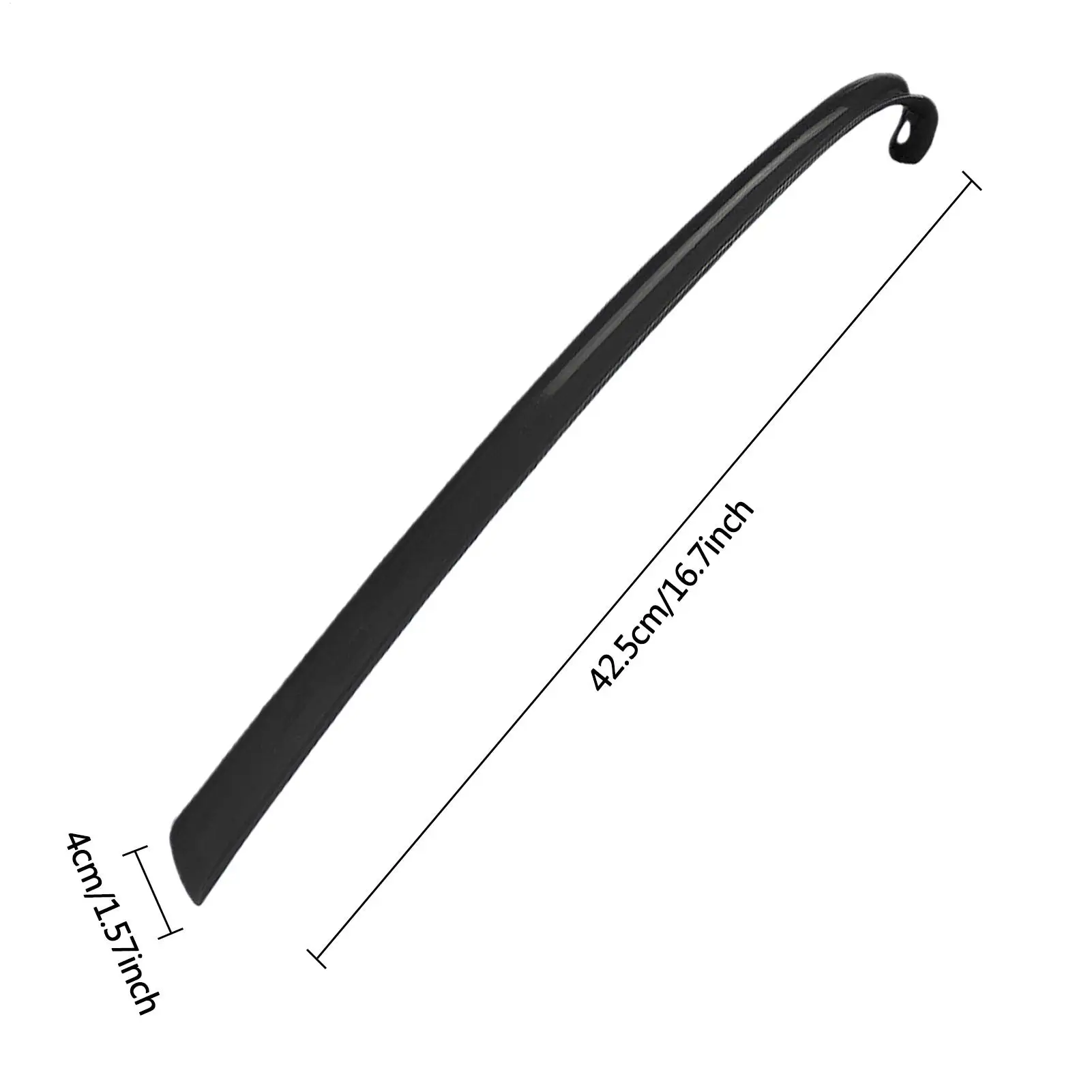 1pc Easy To Use Plastic Long Handle Shoes Horn Artifact Pull Pumping Shoes Professional Women Men Shoe Horn Shoes Spoon thumbnail 6