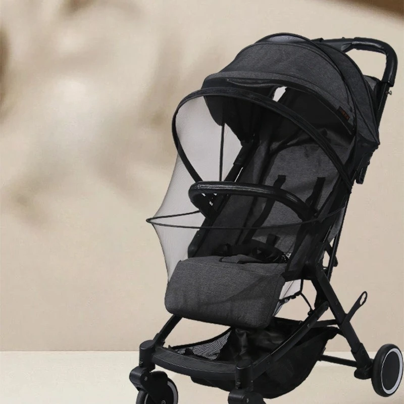 Baby Stroller Mosquito Net Cart Insect Netting Stroller Cover Newbron Baby Outdoor Kids Ventilate Mesh Cart Stroller Accessories thumbnail 5