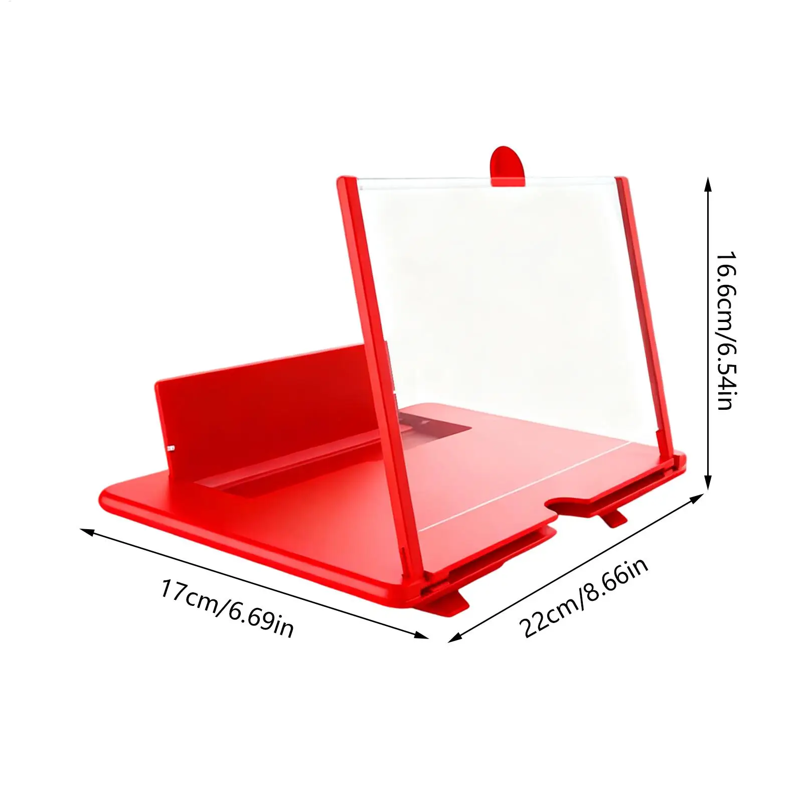 18 Inch 3D HD Mobile Phone Screen Magnifier Movie Stand Amplifier optical magnification Phone Holder 3D HD Movie Video Stand thumbnail 6