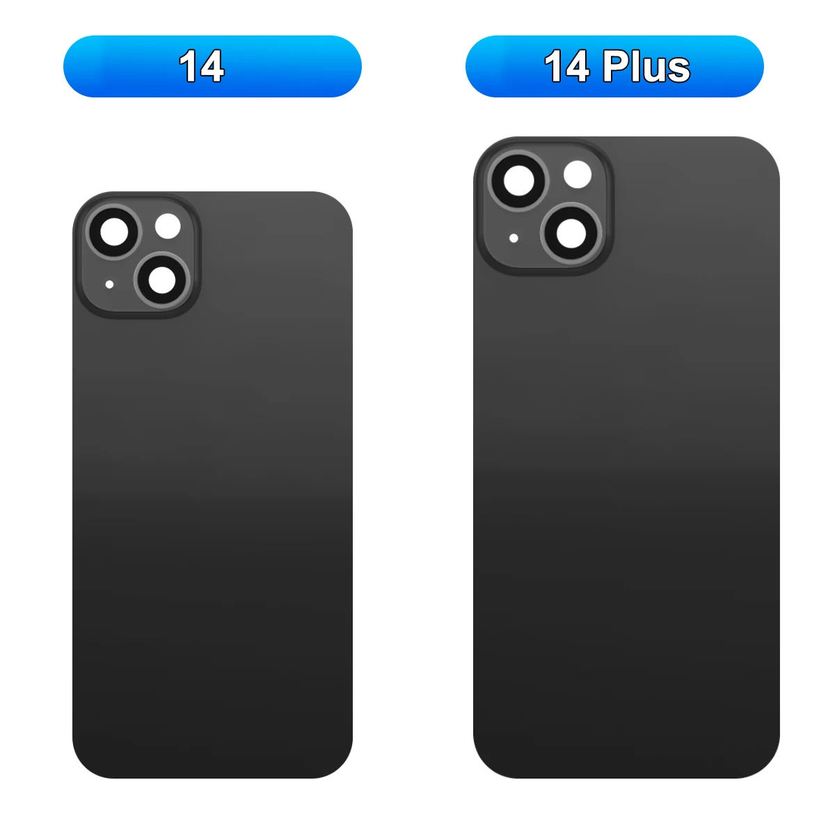 Battery Cover For iPhone 14 14Plus Rear Door Housing Panel Case Camera Lens Parts For iPhone 14 Plus Glass Battery Cover thumbnail 3