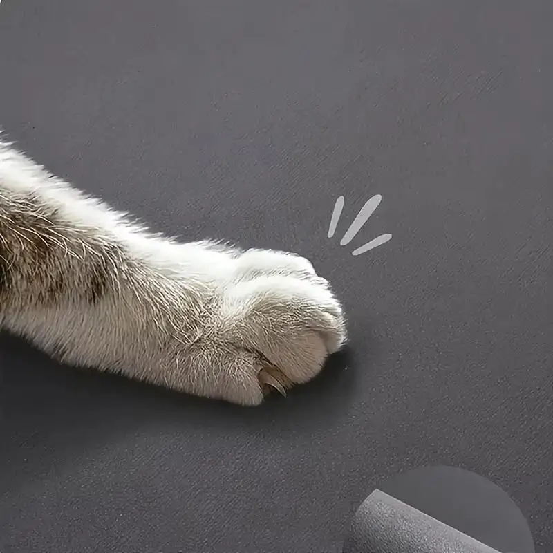 Small Fresh Cloud Style Pet Cat and Dog Diatomaceous Earth Feeding Mat/ Dirt Resistant and Splash Proof Cat and Dog Floor Mat thumbnail 5