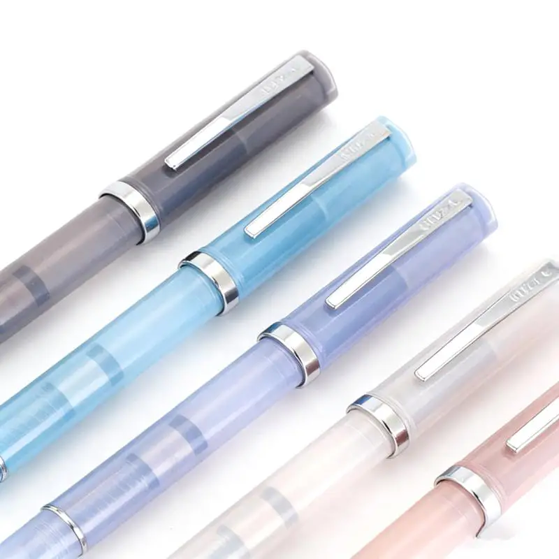 Jinhao 58D Fountain Pen F/EF Nib 6 Colors Classic Ink Writing Pen Smooth Calligraphy Office School Stationery Gift Pen VS MAJOHN thumbnail 4