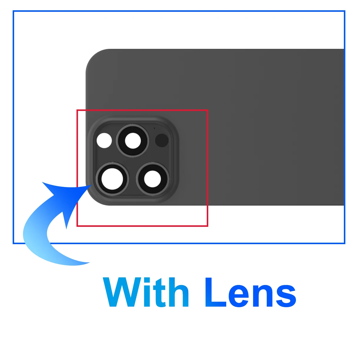 For iPhone 15 Pro Max Glass Battery Cover Rear Door Housing Panel Case Camera Lens Parts For iPhone 15 Pro Battery Cover thumbnail 6