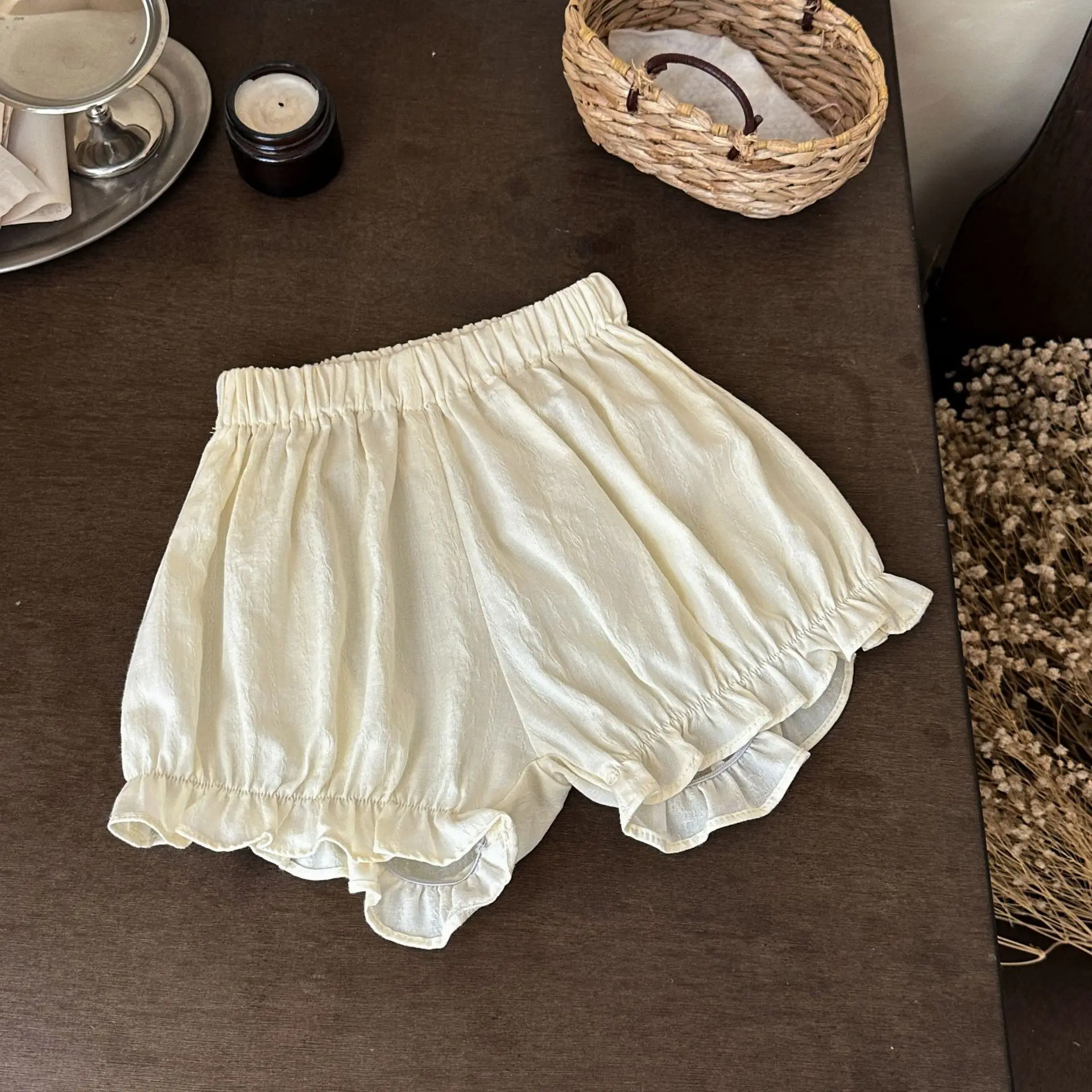 Summer New Baby Girls Sleeveless Shirts Loose Short Pants Toddler Outfits thumbnail 5