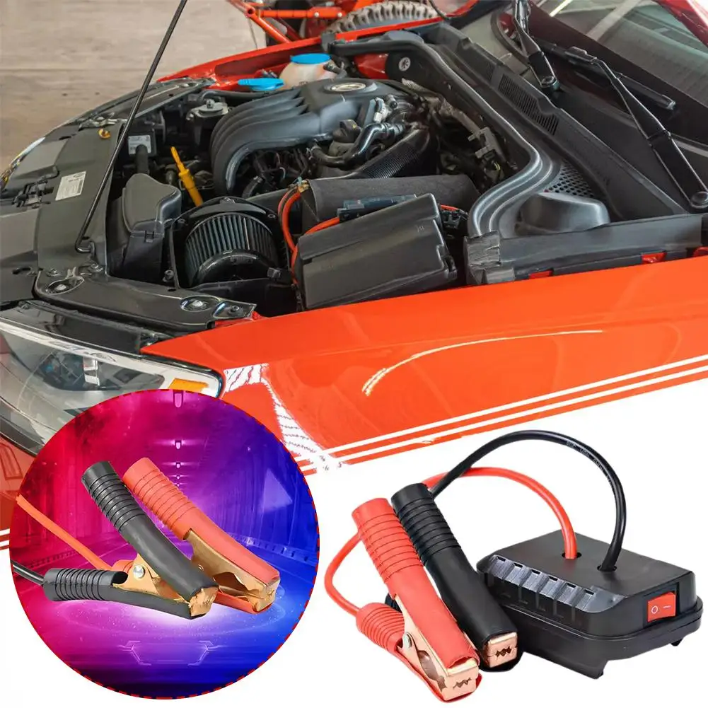 Car Lithium Battery Converter Charger Clip Auto Igniter Jump Starter For Makita Booster Cable Adapter Emergency Power DIY Tools thumbnail 4