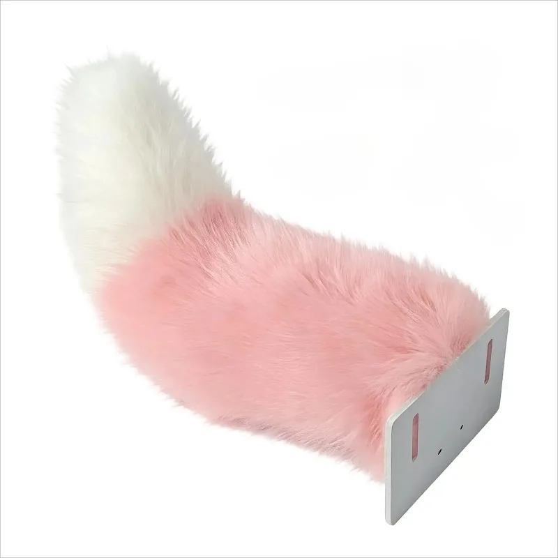 Cute Electric Wagging Plush Tail for Car  Remote Control Moving Fox Tail Decoration Universal for Scooter Motorcycle thumbnail 6