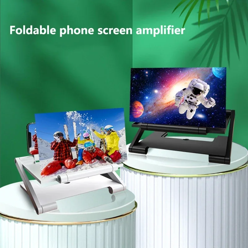 NEW 3D Screen Amplifier Mobile Phone Screen Video Magnifier HD Expander Projector Smart phone Display Magnifying Bracket 2026 thumbnail 6
