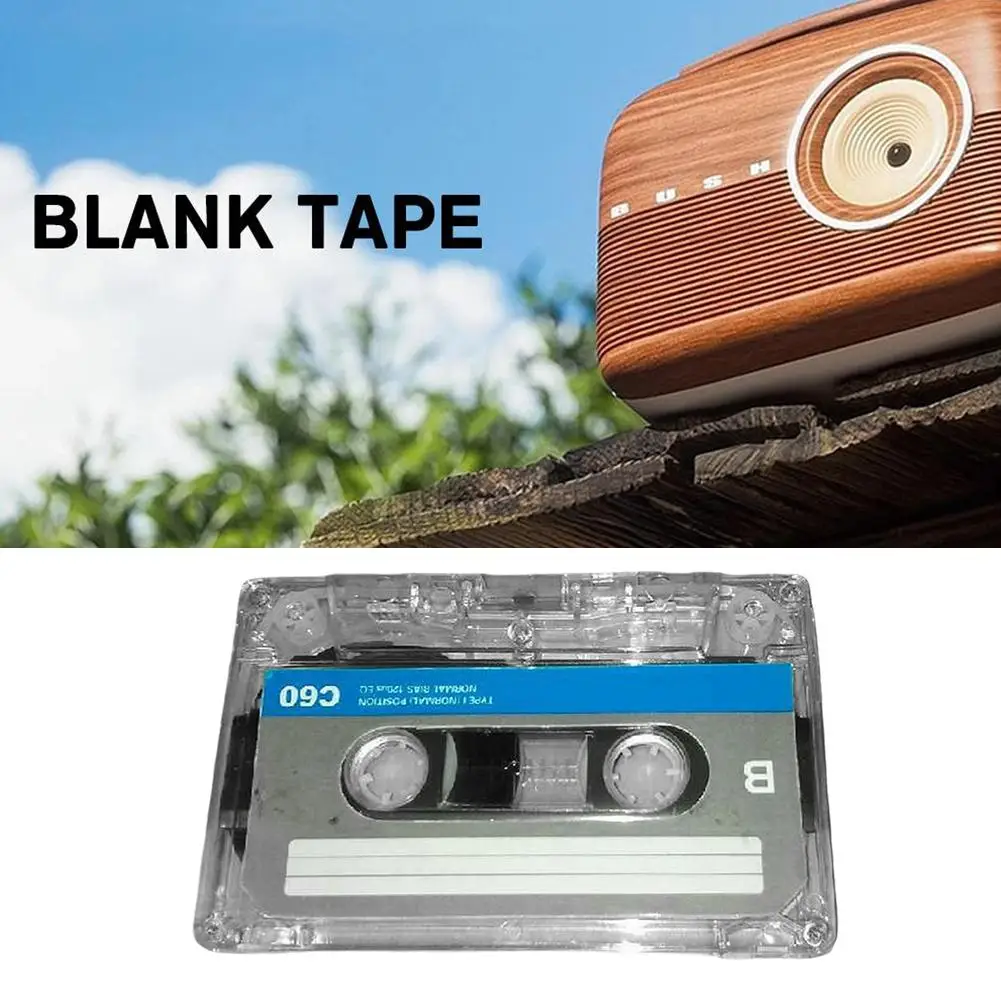 Standard Cassette Blank Tape Player Empty Tape With 60 Minutes Magnetic Audio Tape Recording For Speech Music Player thumbnail 5