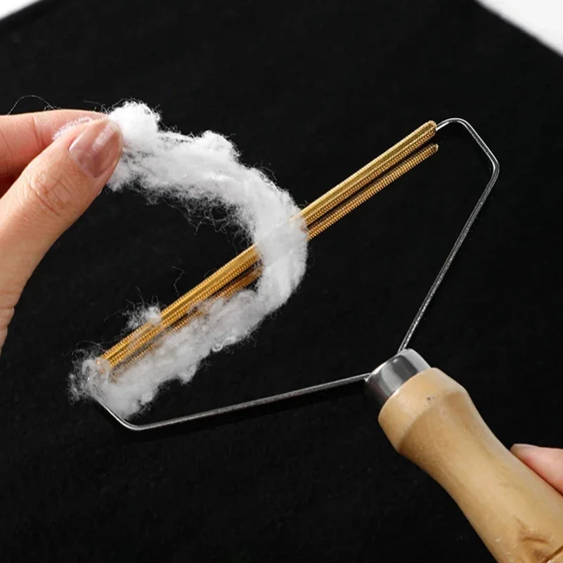 Portable Lint Remover Pet Hair Remover Brush Manual Lint Roller Sofa Clothes Cleaning Lint Brush Fuzz Fabric Shaver Brush Tool thumbnail 5