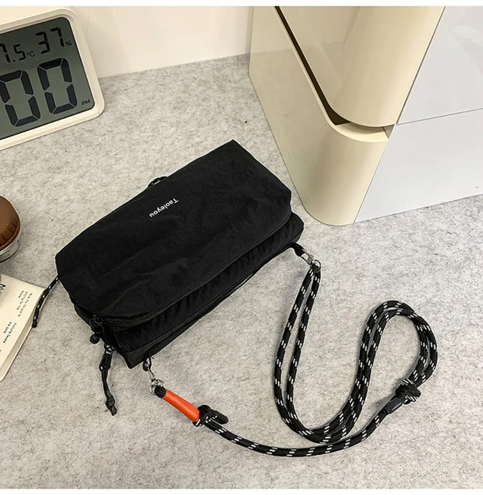 2026 Unisex Camp Messenger Bag Large Capacity Shoulder Bag for Men Women Durable Nylon Hiking Travel Backpack