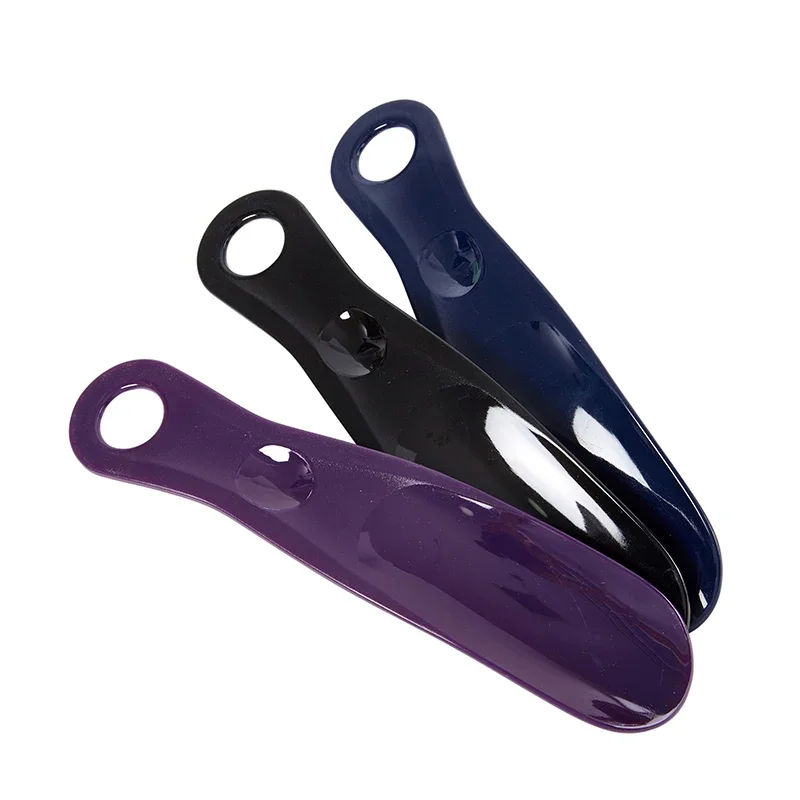 1PCS Professional Shoehorn Plastic Shoe Horn Spoon Shape Shoehorn Flexible Sturdy Slips Lazy Shoe Helper Shoe Lifter Tools thumbnail 2