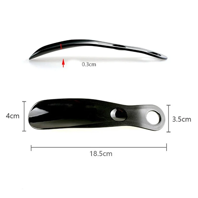 1PCS Professional Shoehorn Plastic Shoe Horn Spoon Shape Shoehorn Flexible Sturdy Slips Lazy Shoe Helper Shoe Lifter Tools thumbnail 6