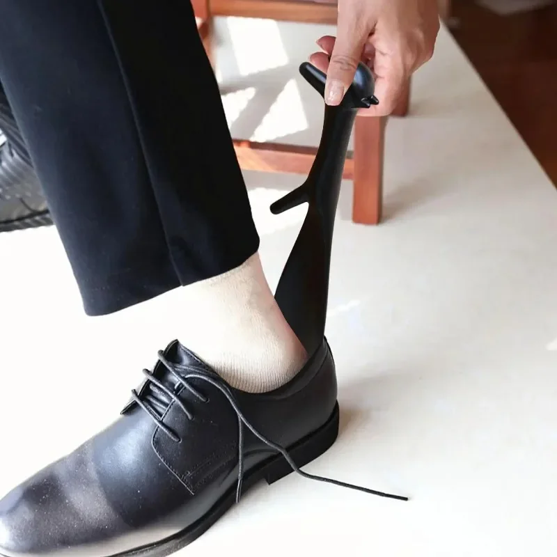 Cat Shoe Horn Cute Cartoon Shoe Helper with Long Handle Easy Put On Sneakers & Boots Encourages Independence for Kids thumbnail 4