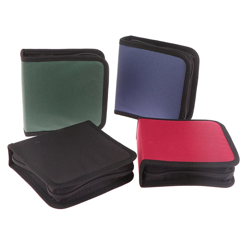 **1Pc 40Tablets CD DVD Discs Oxford Handbags Storage Case CD/DVD Case CD Case Storage DVD Organizer Case DVD Booklet Holder thumbnail 3