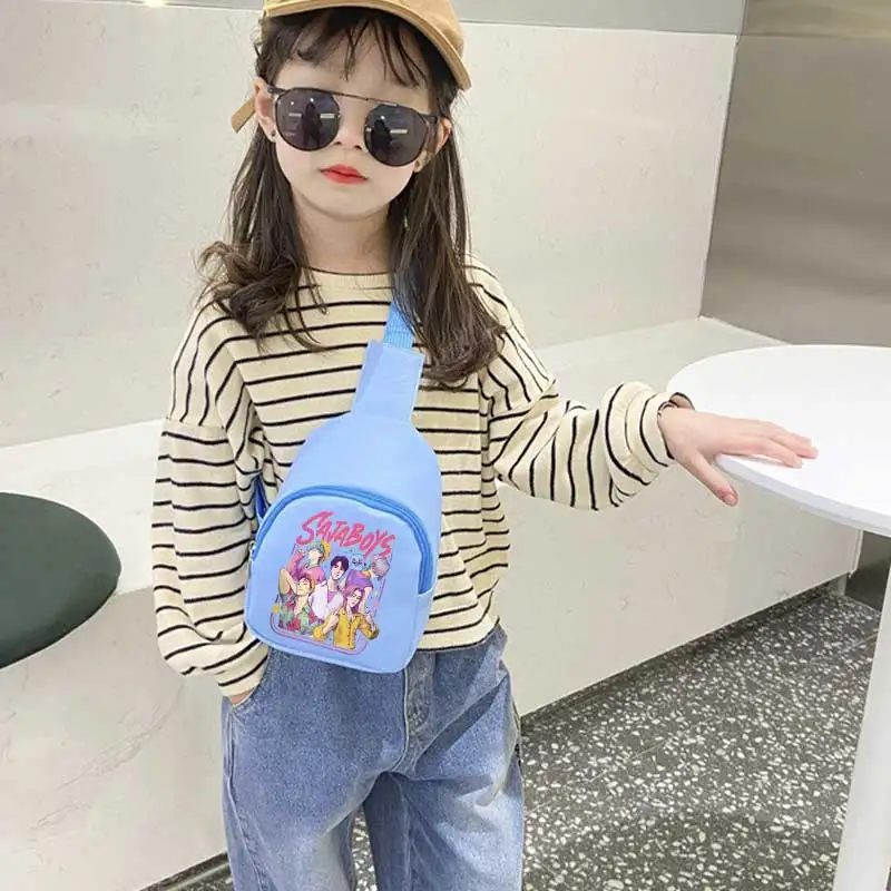 ⭐️NEW KPOP Hest Bag for Boys Girls Anime Cartoon Cute Shoulder Bags Students Fashion Crossbody Pouch Cute Coin Purse Fans Gift thumbnail 4