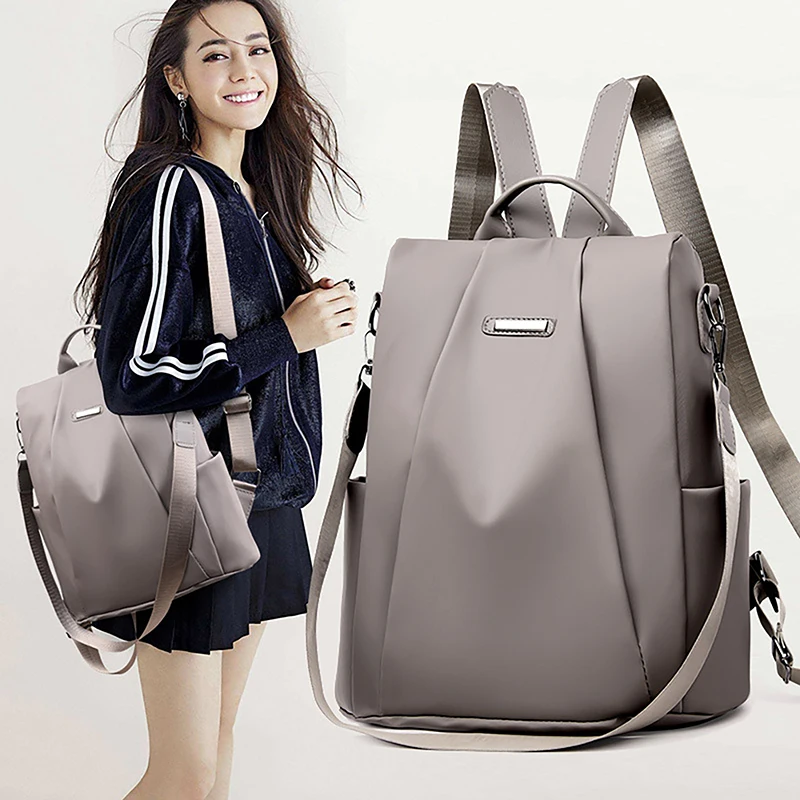 [FE] New Anti Theft Backpack Women Backpacks Multifunctional Travel Backpack Fashion Detachable Shoulder Strap Shoulder Bag thumbnail 2