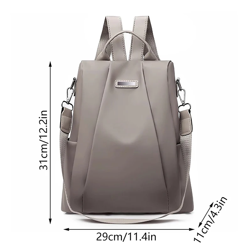 [FE] New Anti Theft Backpack Women Backpacks Multifunctional Travel Backpack Fashion Detachable Shoulder Strap Shoulder Bag thumbnail 6