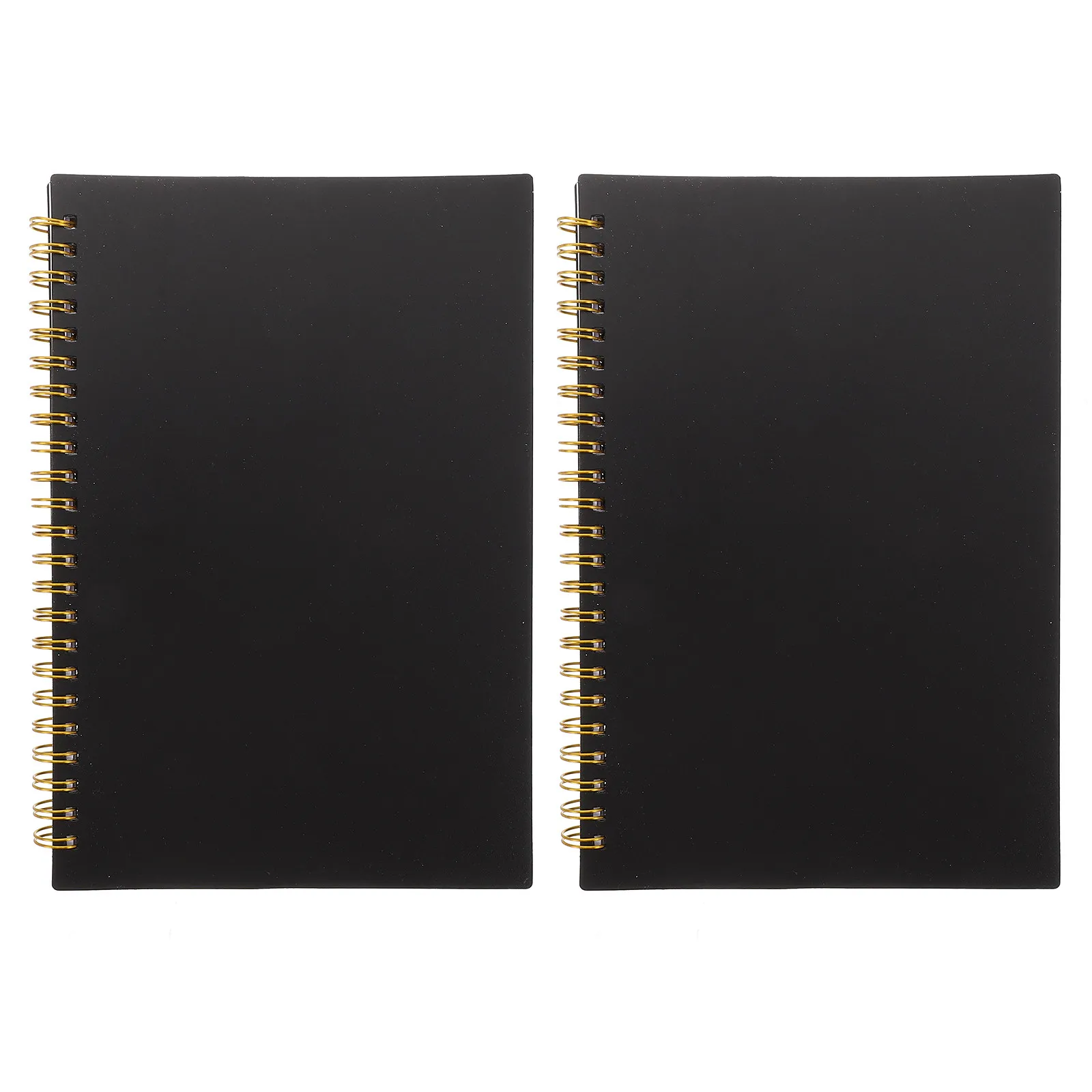 2Pcs Business Accounting Ledger Notebook Portable PP Cover Vertical Horizontal Grid Bookkeeping Record Keeping 60 Pages thumbnail 6