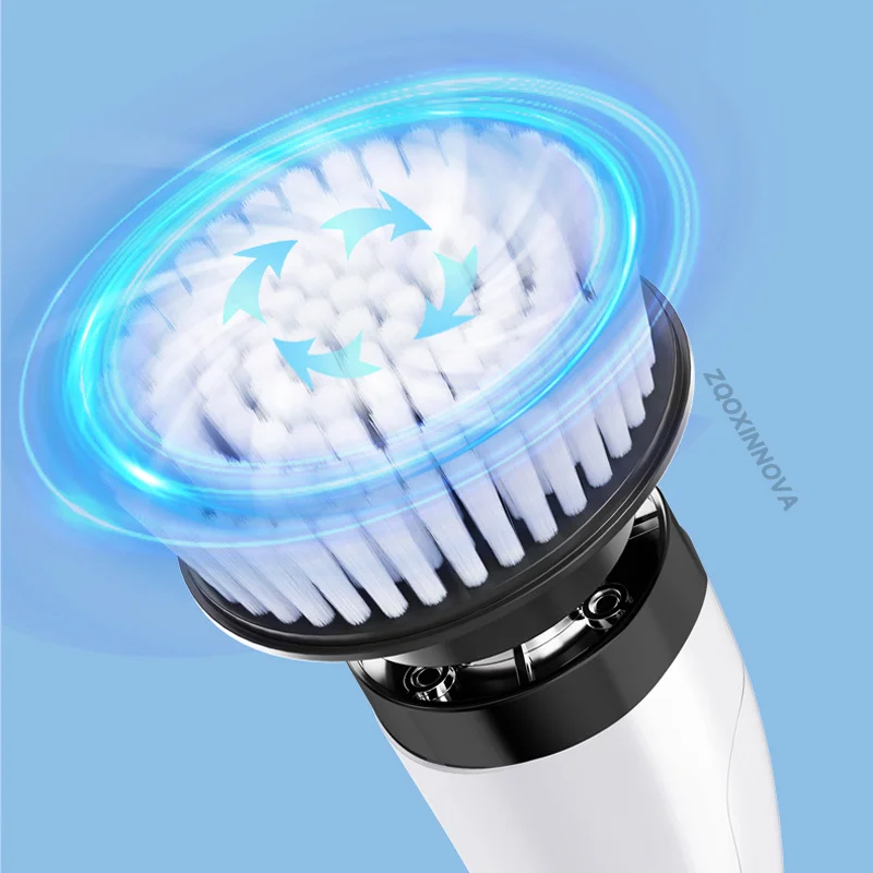 Household CordLess Electric Cleaning Brush Kitchen Gadgets Hair Brushes Bathroom Broom Toilet Mops Multifunctional Spin Scrubber thumbnail 4