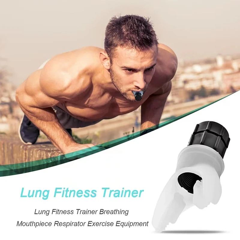Breathing Trainer Lung Flexer Durable Fitness Exerciser Increases Lung Capacity Breath Adjustable Levels Respiratory Deep Breath thumbnail 4