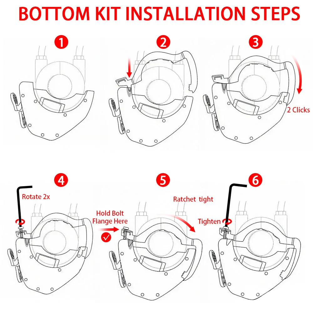 Motorcycle Handlebar Throttle Lock Assist Cruise Control Speed Control Top Bottom Kit For BMW For Suzuki For Yamaha For Honda thumbnail 6