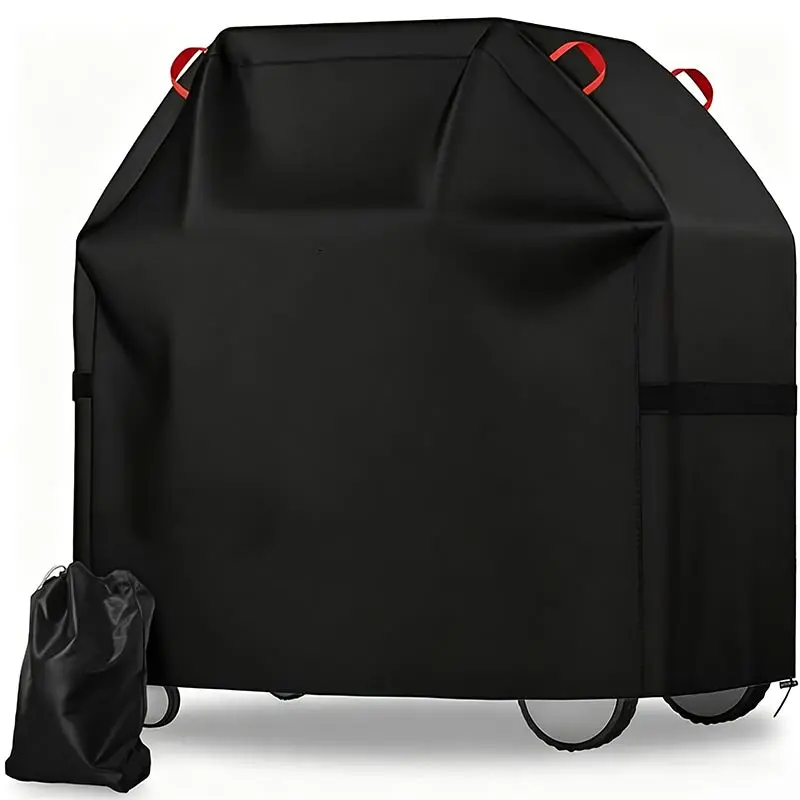 210D Outdoor BBQ Grill Cover Dustproof Waterproof Windproof Fabric Barbecue Cover for Gas Charcoal Electric Barbe Accessories thumbnail 6