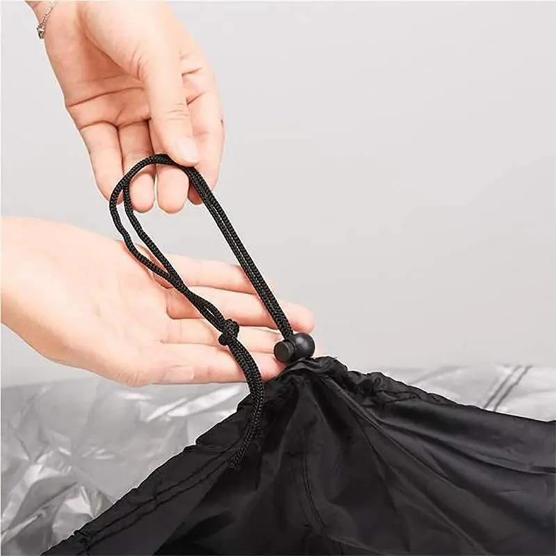 210D Outdoor BBQ Grill Cover Dustproof Waterproof Windproof Fabric Barbecue Cover for Gas Charcoal Electric Barbe Accessories thumbnail 2
