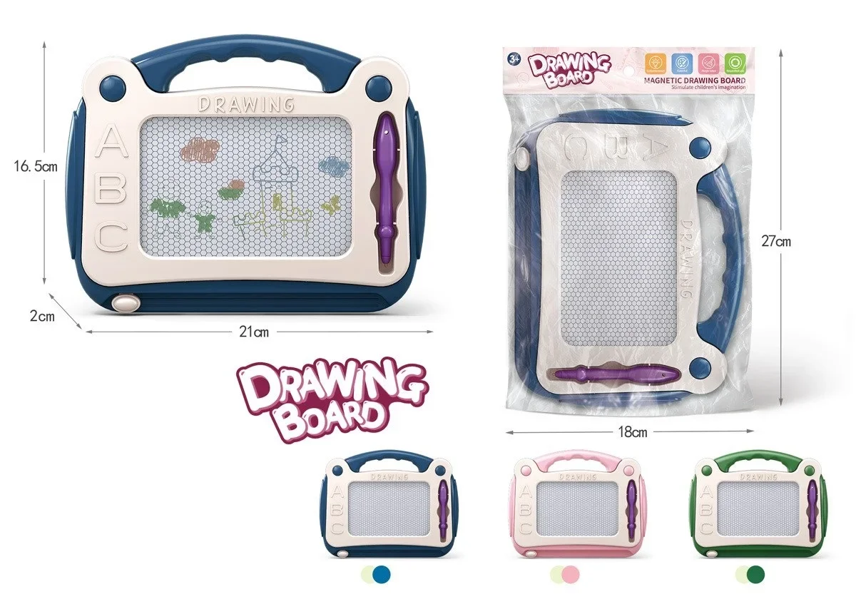 Magnetic Drawing Board Colored Graffiti Magic Eraser Drawing Board Kid's Graffiti Board Art Office Education Drawing Toy thumbnail 6