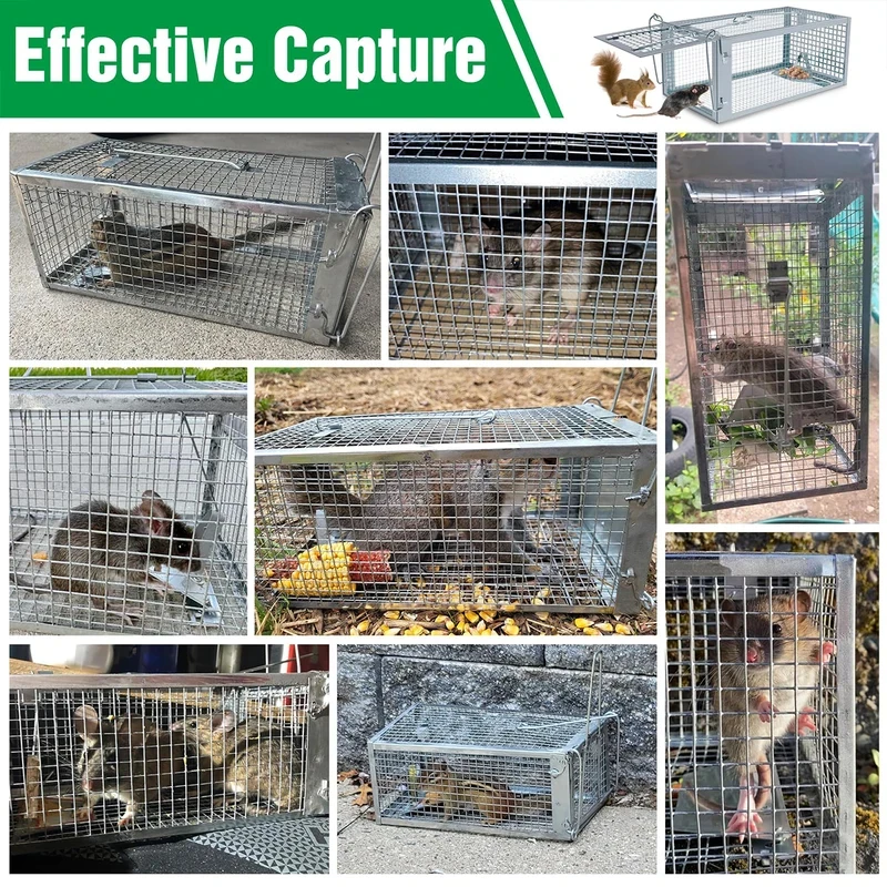Powerful Mouse Rat Trap Mousetrap Rodent Repeller Killer Home Garden Pest Control thumbnail 3