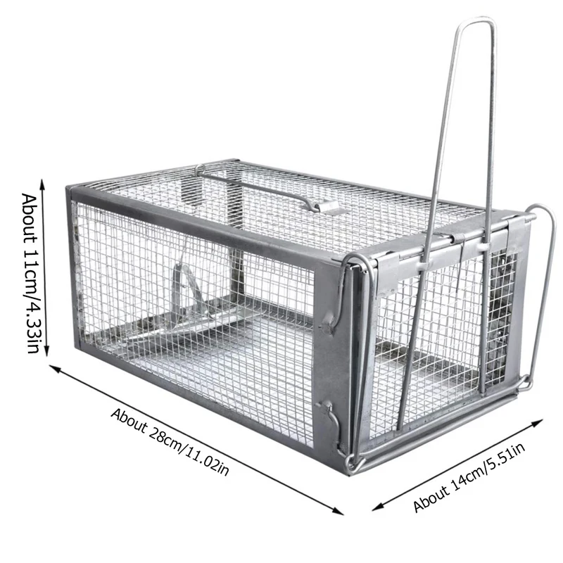 Powerful Mouse Rat Trap Mousetrap Rodent Repeller Killer Home Garden Pest Control thumbnail 2