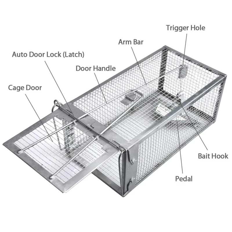 Powerful Mouse Rat Trap Mousetrap Rodent Repeller Killer Home Garden Pest Control thumbnail 6