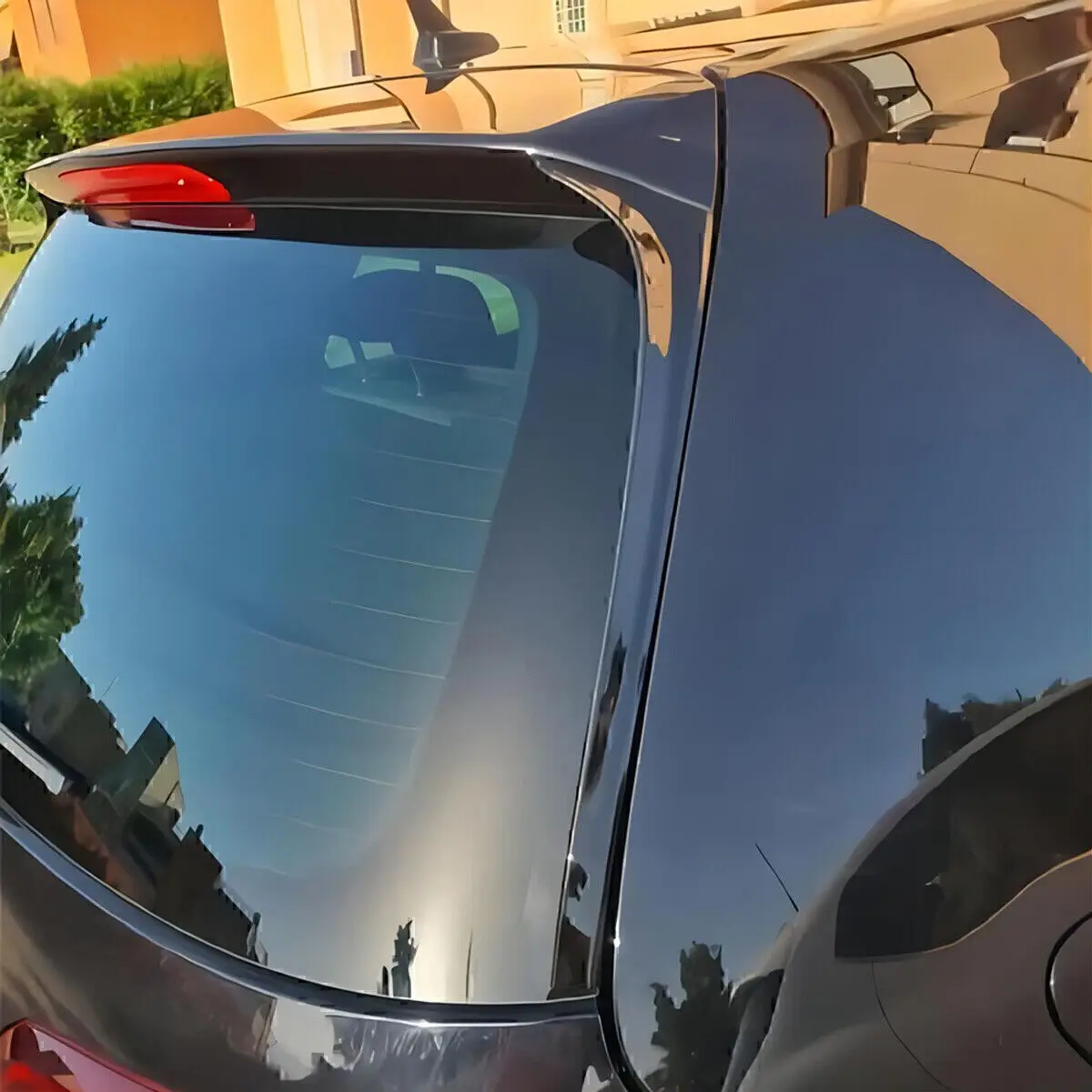 2Pcs ABS Rear Window Spoiler Side Wing For VW Golf 7 7.5 MK7 MK7.5 2014-2018 thumbnail 2
