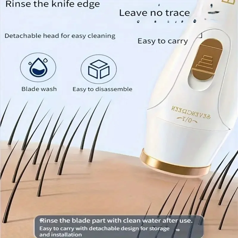 USB charging three in one shaver, women's home multifunctional underarm hair removal device, eyebrow trimmer, nose hair remover thumbnail 2