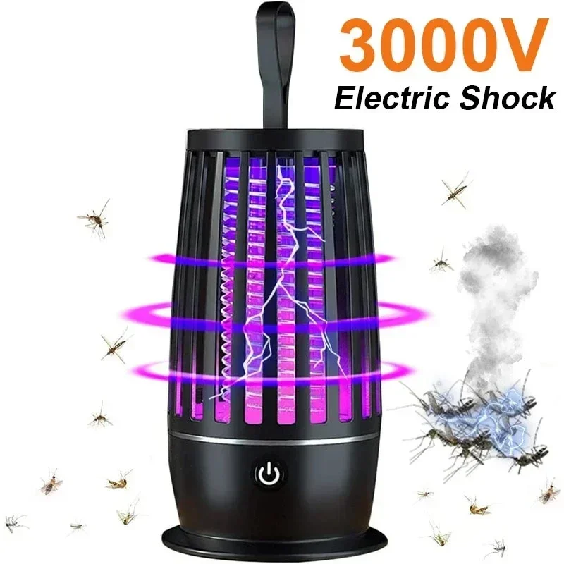 Lenovo Mosquito Trap Lamp Night Light USB Rechargeable Radiation-Free Insect Repeller for Home Garden Patio Outdoor Indoor Use thumbnail 6